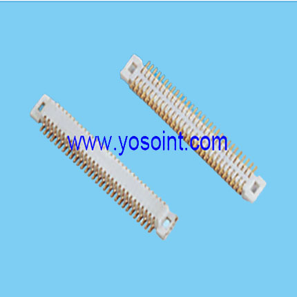 0.5mm BTB connector 20~80P male H1.25 SMT W3.3
