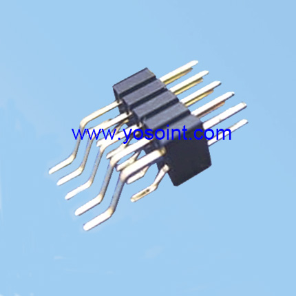 1.27mm Pin Header H2.0 Dual Row Horizontal SMT Type