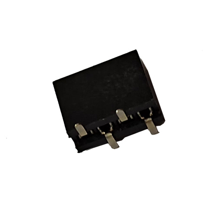 1.27mm Pin Socket 4.3mm Height 1x04 Vertical SMD Pin1 Left Reel+Cap package 1000pcs/reel