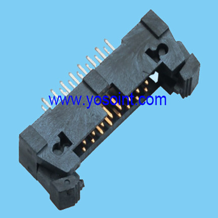 2.00mm ejector header connector straight solder short ear