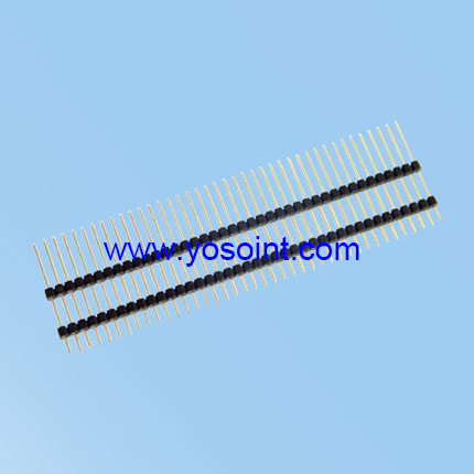 2.0mm Pin Header H1.5 Dual Plastic Single Row Straight DIP Type