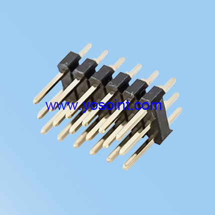 2.54mm Pin Header H2.5 Triple Row Male Header Straight solder