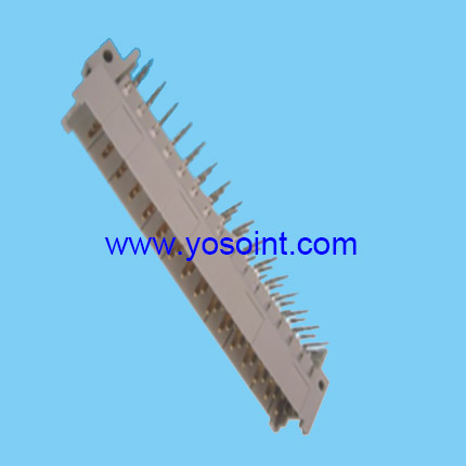 DIN41612 Connector 5.08mm pitch large current 3Rows male 48P right angle solder