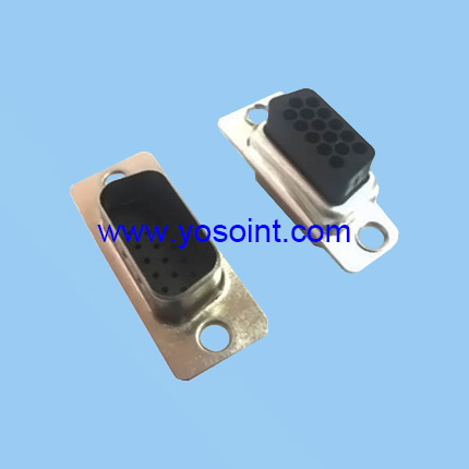 D-SUB Connector Crimp housing High Density 15P Male
